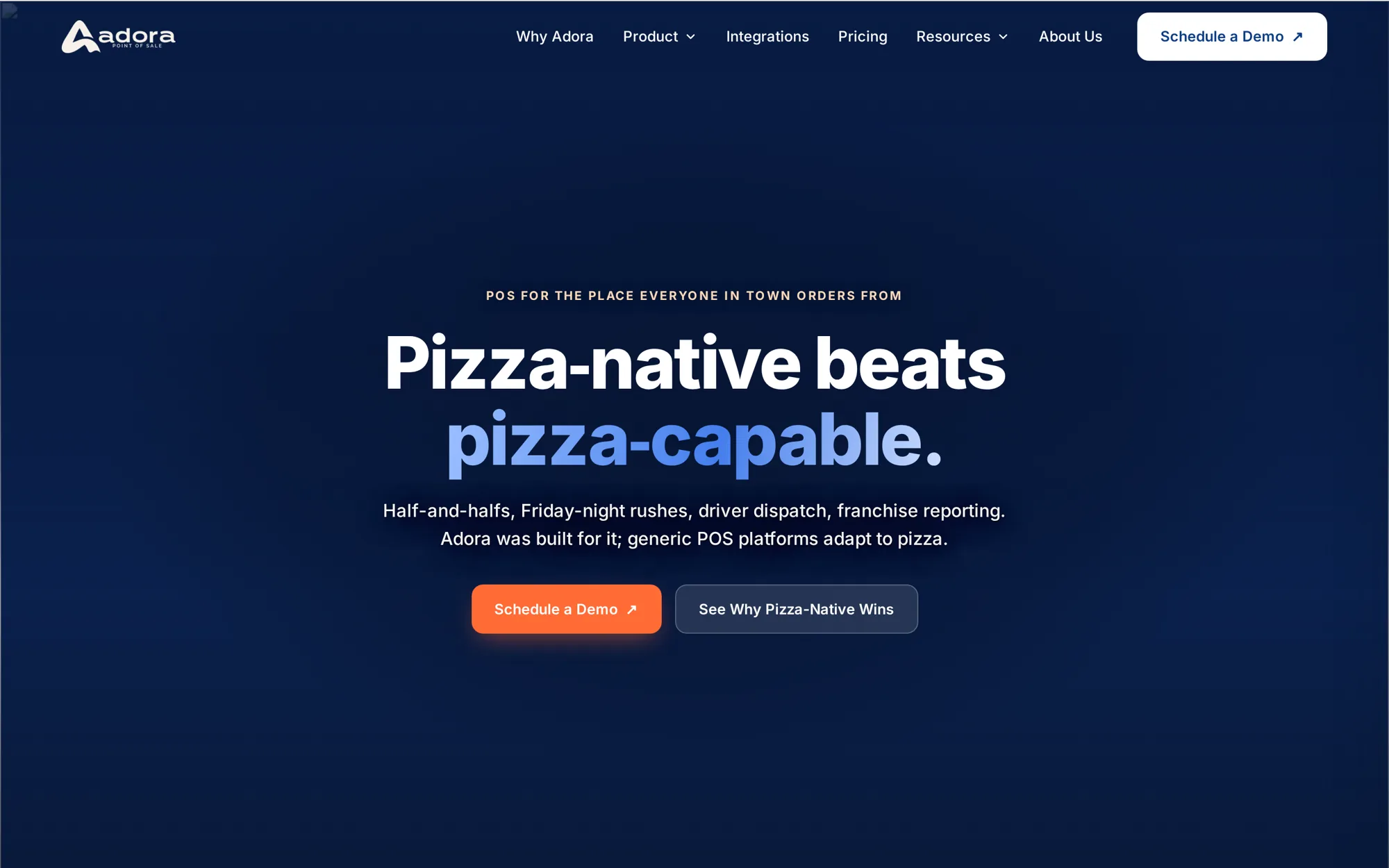 A homepage designed and built by Cultre